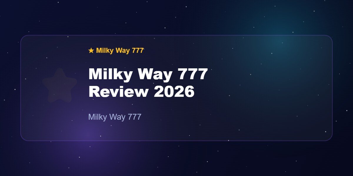 Milky Way 777 Review 2026